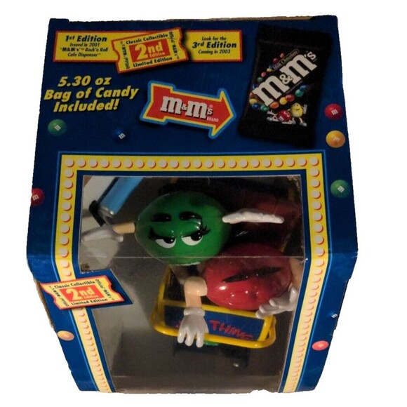 M&M's WILD THING Roller Coaster Candy Dispenser MM Candy Co. Sealed New In Box - Picture 2 of 4